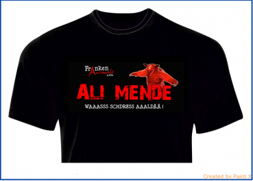 T-Shirt - XXUWE - ALI Mende